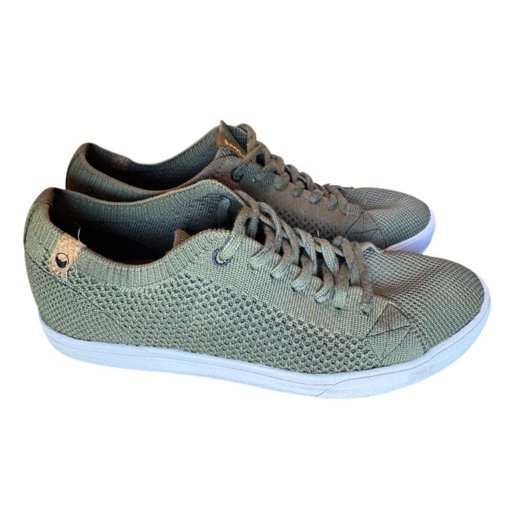 Saola Cannon Knit Shoes Olive Green sz 9